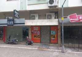 Sahile 50 metrede Dükkan